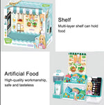 Load image into Gallery viewer, Mini Fruit Supermarket Playset