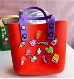 Load image into Gallery viewer, Crocs beach bag with Gibbets