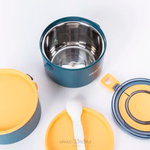 Load image into Gallery viewer, 2-Layer Plastic Lunch Box-1600 Ml