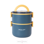 Load image into Gallery viewer, 2-Layer Plastic Lunch Box-1600 Ml