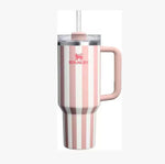 Load image into Gallery viewer, Sippin' Stripes™ – Quencher Tumbler (40 oz)