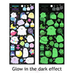 Load image into Gallery viewer, 3D Puffy Glow In Dark Stickers ( 24Pc Packet) Stationery
