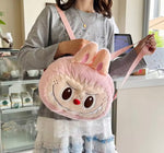 Load image into Gallery viewer, Fluffy Labubu Buddy Bag