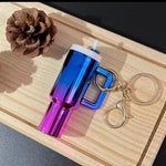 Load image into Gallery viewer, Rainbow Shine Tumbler Keychain
