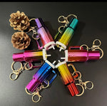 Load image into Gallery viewer, Rainbow Shine Tumbler Keychain