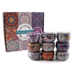Load image into Gallery viewer, Boho Bliss – Scented Tin Candle Set