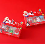 Load image into Gallery viewer, Christmas Character Eraser Gift Set
