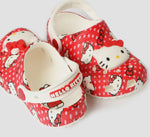 Load image into Gallery viewer, Hello Kitty Polka Crocs