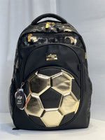 Load image into Gallery viewer, Smiggle Gold Goal Soccer Backpack