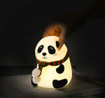 Load image into Gallery viewer, Battery Operated Silicone Panda Night Light Lamp