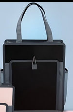 Load image into Gallery viewer, DOUBLE LAYER MULTI-PURPOSE ZIPPER HANDBAG (VERTICAL)