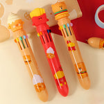 Load image into Gallery viewer, FUN FAST FOOD EATABLE MULTI-COLOR 10-IN-1 BALL POINT PEN