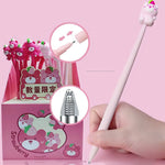 Load image into Gallery viewer, CUTE STRAWBERRY BEAR SILICONE GEL PEN