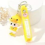 Load image into Gallery viewer, Cute Bear And Little Duck Keychains for Kids