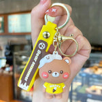 Load image into Gallery viewer, Cute Bear And Little Duck Keychains for Kids