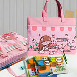 Load image into Gallery viewer, MULTICOLOR CARTOON DESIGN MULTI-PURPOSE HANDBAG
