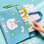 Load image into Gallery viewer, CUTE CARTOON PRINTED MIX DESIGN MULTI-PURPOSE CANVAS HANDBAGS