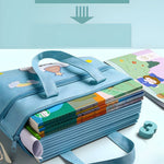 Load image into Gallery viewer, CUTE CARTOON PRINTED MIX DESIGN MULTI-PURPOSE CANVAS HANDBAGS