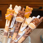 Load image into Gallery viewer, BAKER BEAR TOPPER CUPCAKE GEL PENS