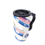 Load image into Gallery viewer, Unicorn Printed Long Ceramic Mug with Lid