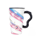 Load image into Gallery viewer, Unicorn Printed Long Ceramic Mug with Lid