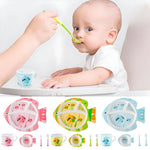 Load image into Gallery viewer, FISH DESIGN KIDS BAMBOO TABLEWARE SET OF 5-PIECE