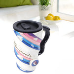 Load image into Gallery viewer, Unicorn Printed Long Ceramic Mug with Lid