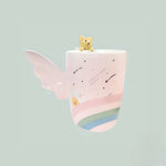 Load image into Gallery viewer, 3D Bear Angel Wings Ceramic Cup
