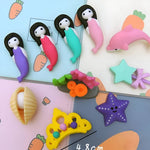 Load image into Gallery viewer, Ocean Princess Eraser Set (5 PCS IN EACH PACK)