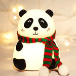 Load image into Gallery viewer, Battery Operated Silicone Panda Night Light Lamp