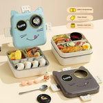 Load image into Gallery viewer, Super Cat Stainless Steel Kids Bento Box