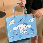 Load image into Gallery viewer, Kawaii Tote Joy – Cute Bunny-Themed Gifting & Shopping Bag