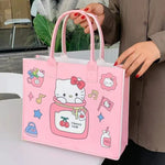 Load image into Gallery viewer, Kawaii Tote Joy – Cute Bunny-Themed Gifting & Shopping Bag