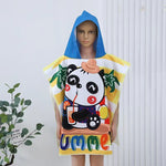 Load image into Gallery viewer, Kids Hooded Poncho Towel