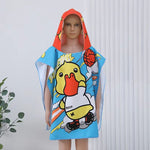Load image into Gallery viewer, Kids Hooded Poncho Towel
