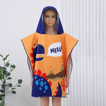 Load image into Gallery viewer, Kids Hooded Poncho Towel