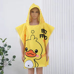 Load image into Gallery viewer, Kids Hooded Poncho Towel