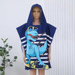 Load image into Gallery viewer, Kids Hooded Poncho Towel