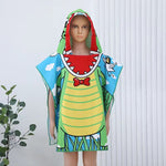 Load image into Gallery viewer, Kids Hooded Poncho Towel