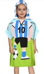 Load image into Gallery viewer, Kids Hooded Poncho Towel