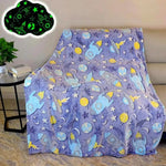 Load image into Gallery viewer, Glow-in-the-Dark Fleece Blanket