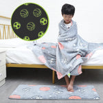 Load image into Gallery viewer, Glow-in-the-Dark Fleece Blanket