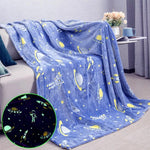 Load image into Gallery viewer, Glow-in-the-Dark Fleece Blanket