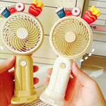 Load image into Gallery viewer, Compact Handheld Rechargeable Fan