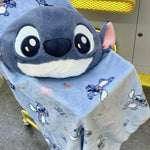 Load image into Gallery viewer, Plush Cartoon Cushion Blanket Combo