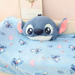 Load image into Gallery viewer, Plush Cartoon Cushion Blanket Combo