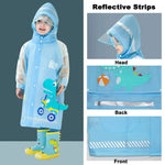 Load image into Gallery viewer, Cuddle Bear™ Kids Waterproof Raincoat Set