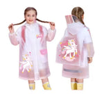 Load image into Gallery viewer, Bunny Bloom™ EVA Raincoat – Pretty Girl Edition