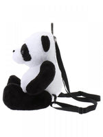 Load image into Gallery viewer, Huggy Panda Plush Backpack – Adorable & Comfy Carry