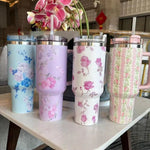 Load image into Gallery viewer, Blossom Sips Collection - Quencher 40 OZ